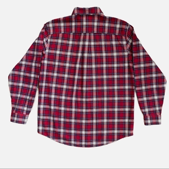 L.L. Bean Flannel Shirt Traditional Fit - Picture 2 of 6